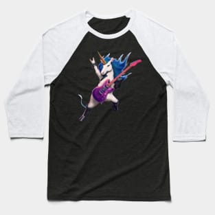 Unicorn Rock Baseball T-Shirt